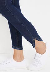 m jeans by maurices&trade; Everflex&trade; Super Skinny High Rise Tulip Hem Ankle Jean, , small