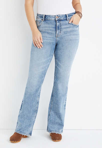 Plus Size edgely™ Flare High Rise Jean