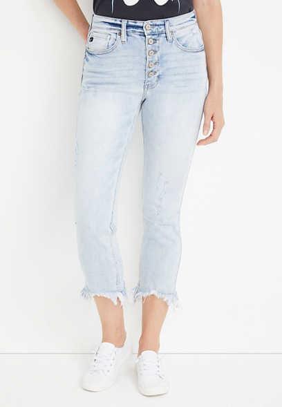 KanCan™ Straight High Rise Button Fly Jean