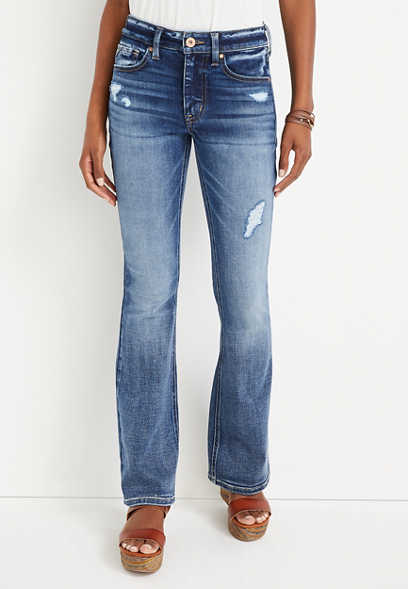 edgely™ Flare High Rise Ripped Jean