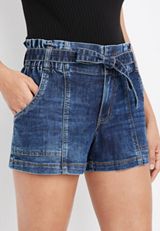 m jeans by maurices&trade; High Rise 3.5in Tie Waist Short, , small