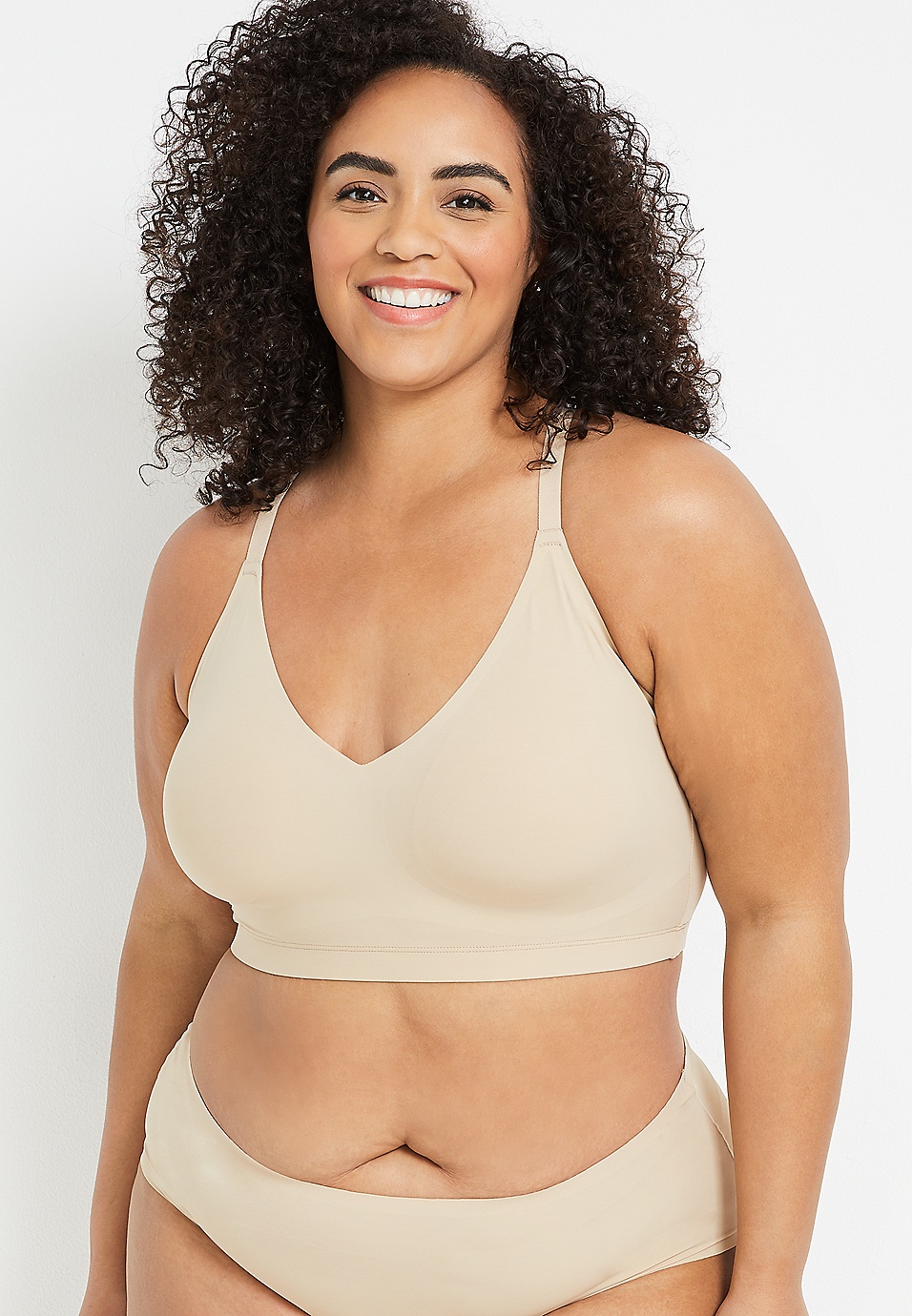 Bra Back Band Reducer Beige, Beige - 2 Row (2 Pieces), One Size :  : Clothing, Shoes & Accessories