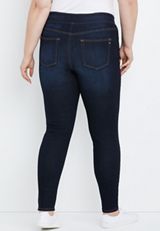 Plus Size m jeans by maurices&trade; Cool Comfort Crossover High Rise Pull On Super Skinny Jean, , small