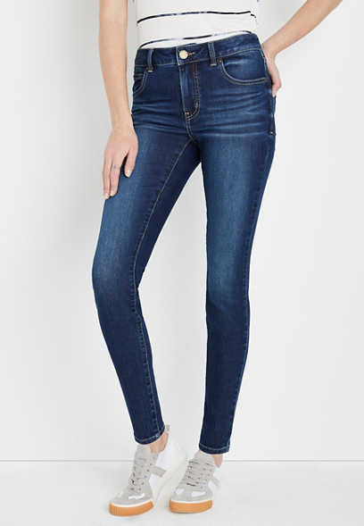 m jeans by maurices™ Everflex™ Super Skinny Midi Fit Mid Rise Jean