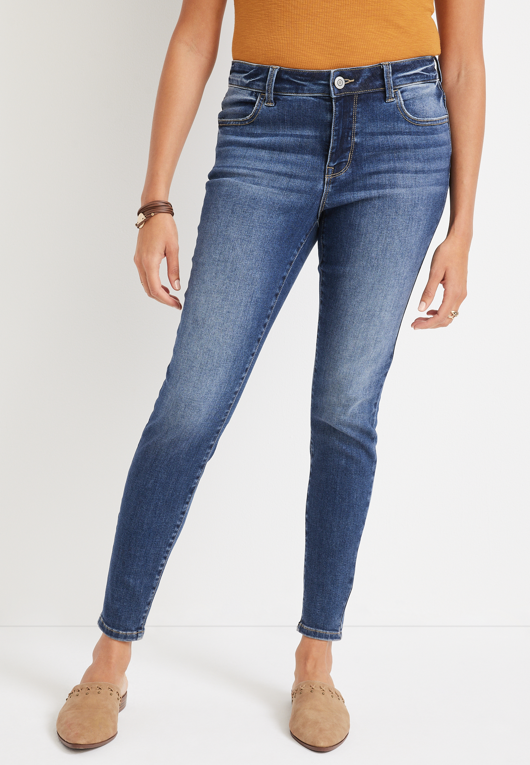 m jeans by mauricesâ¢ Cool Comfort Mid Fit Mid Rise Jegging | maurices