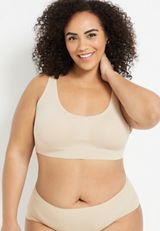 Invisibliss Back Clasp Bralette, BEIGE, small