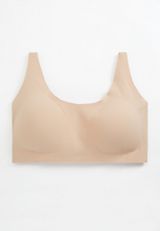 Invisibliss Back Clasp Bralette, BEIGE, small