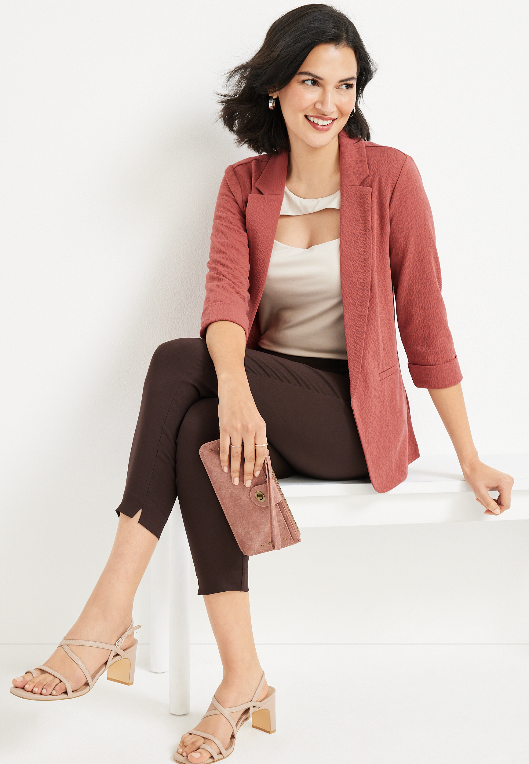 Versa Open Front Blazer, C5612, large