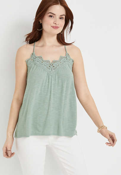 Belle Isle Lace Inset Cami