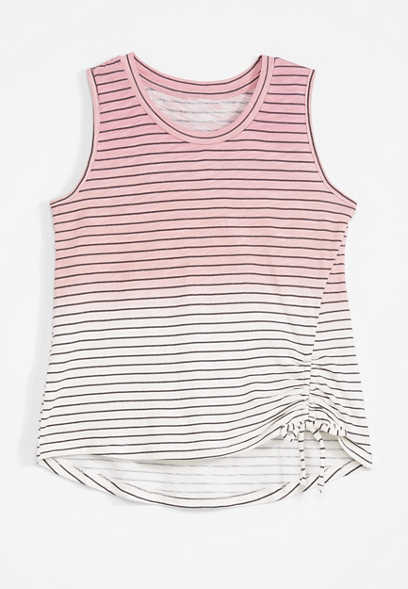 Girls Cinched Side Tank Top