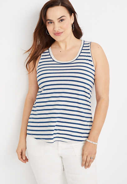 Plus Size 24/7 Forever Scoop Neck Tank Top