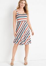 24/7 Fit and Flare Mini Dress, C2836, small