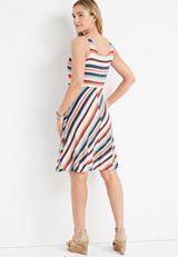 24/7 Fit and Flare Mini Dress, C2836, small