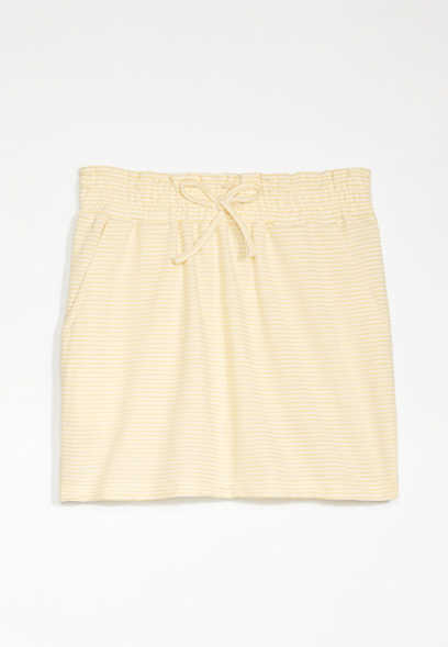 Girls French Terry Ruffle Skirt