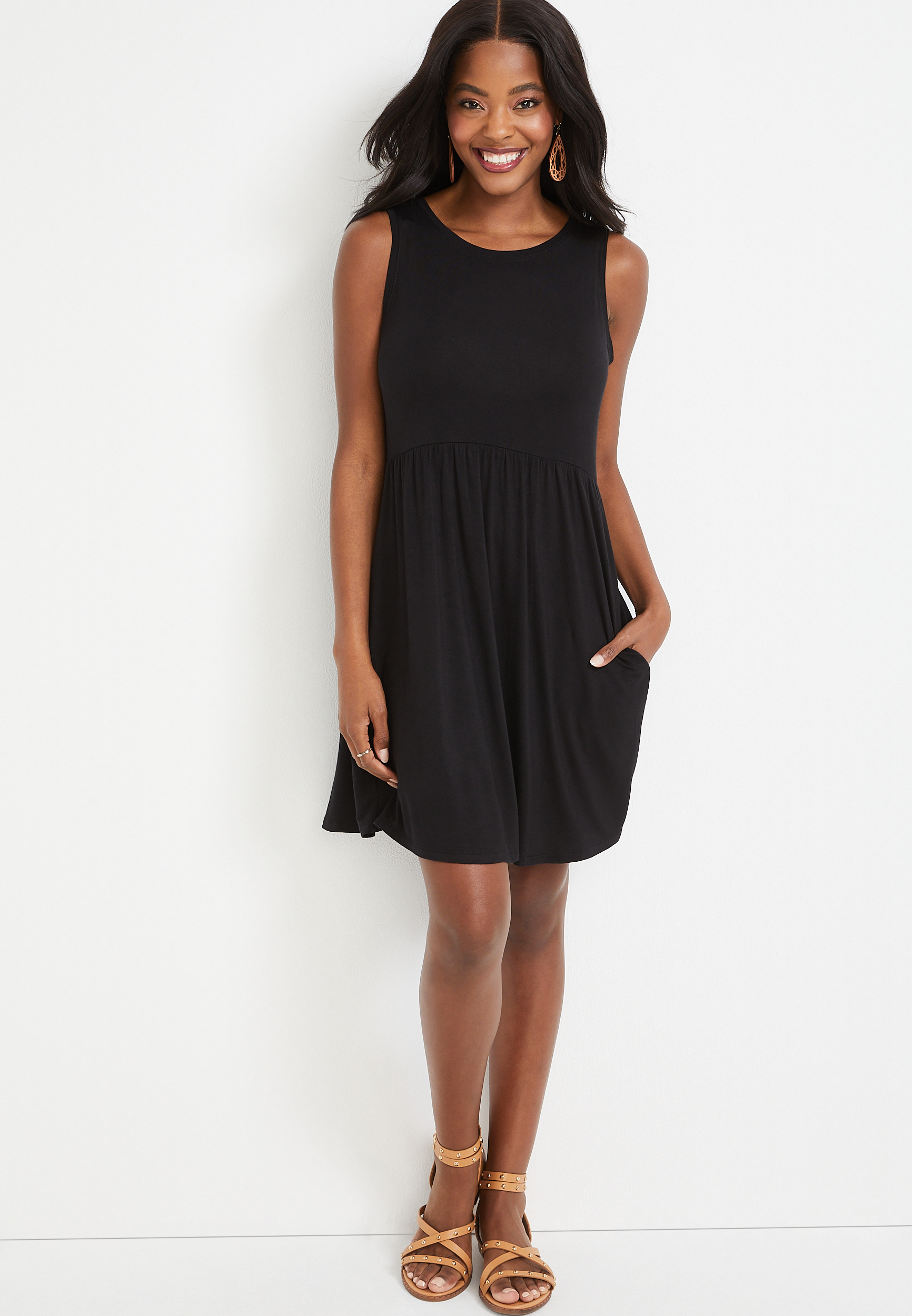 Maurices navy outlet dress