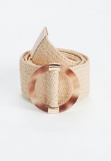 Plus Size Raffia Stretch Belt, C254, small