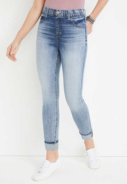 m jeans by maurices™ Cool Comfort Pull On Super High Rise Ankle Jegging