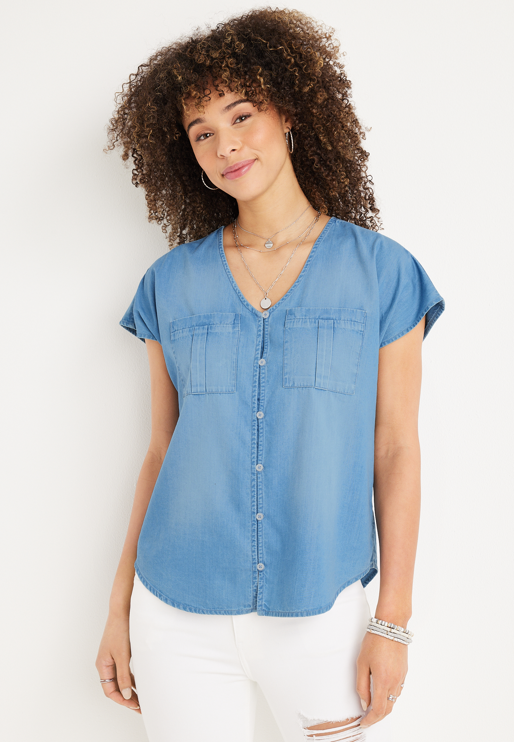 denims top