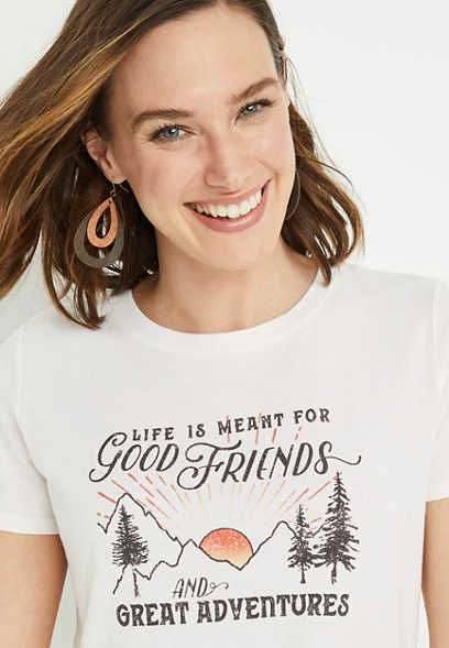 Friends and Adventures Graphic Tee