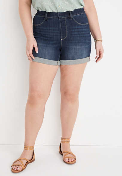 Plus Size Judy Blue® High Rise Pull On 5in Short