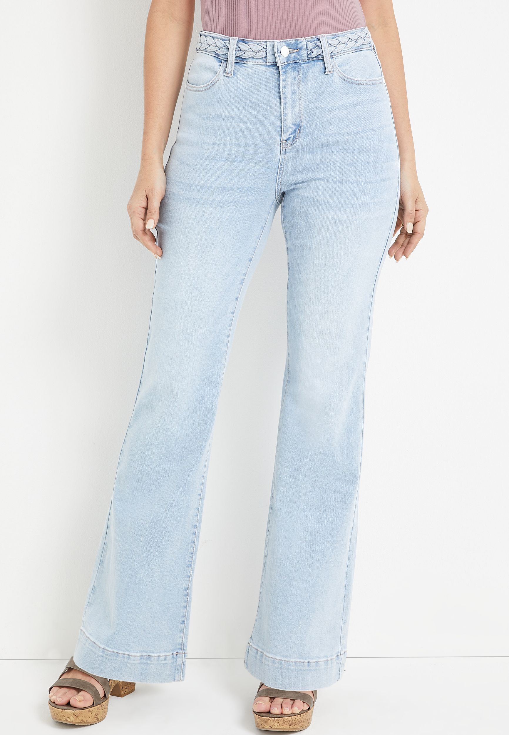 judy blue ryli flared jean