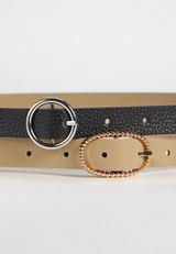 2 Pack Skinny Belt Set, C7368, small