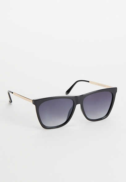 TWELVE™ Black Oversized Square Sunglasses