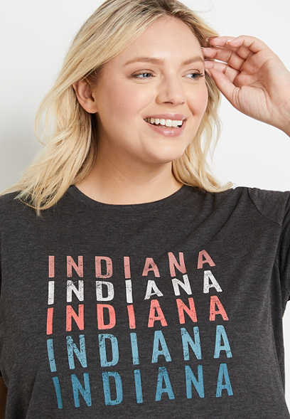 Plus Size State Graphic Tee