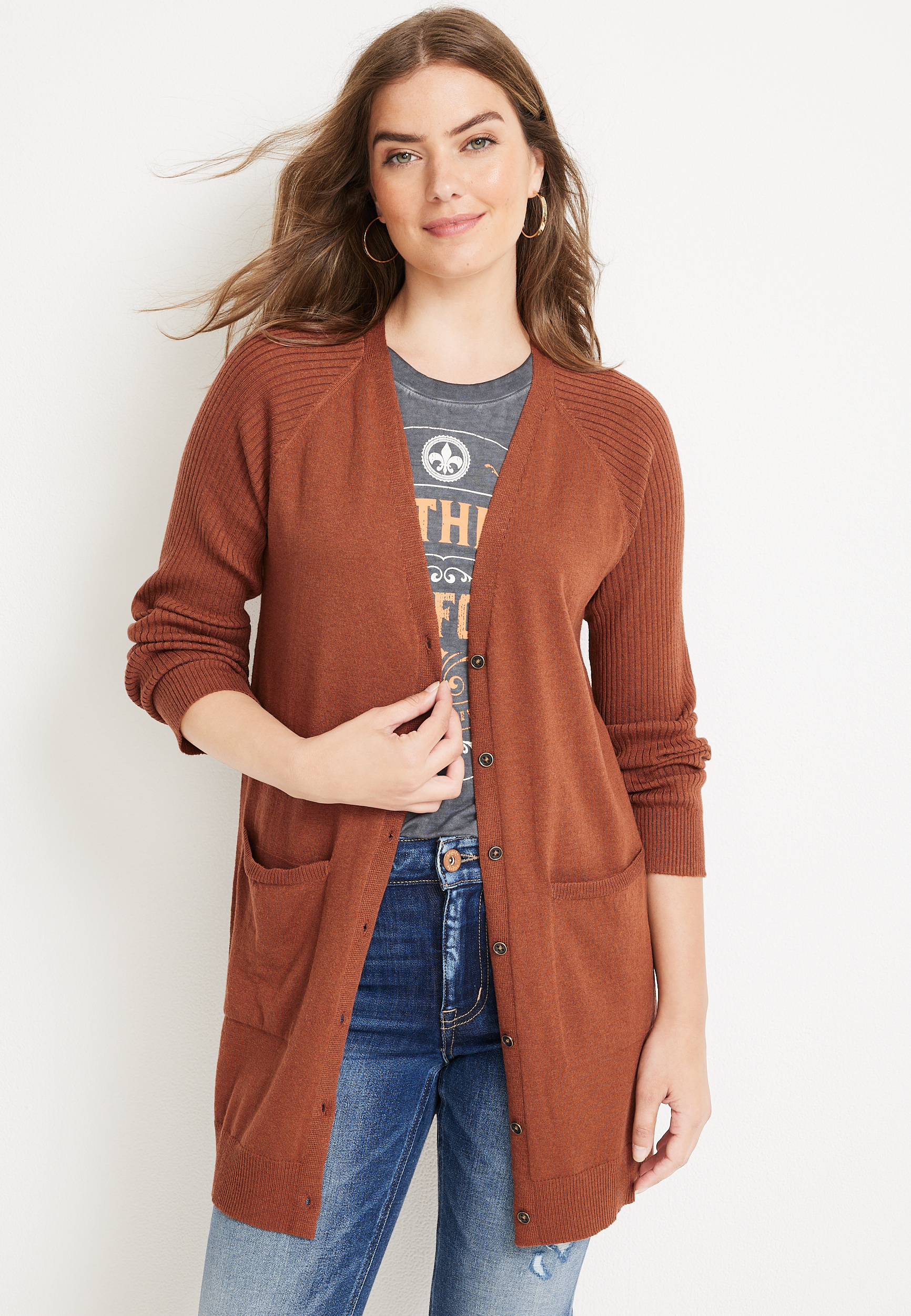 Orange Sweaters & Cardigans | maurices