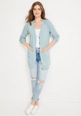 Solid Boyfriend Cardigan, C112, small