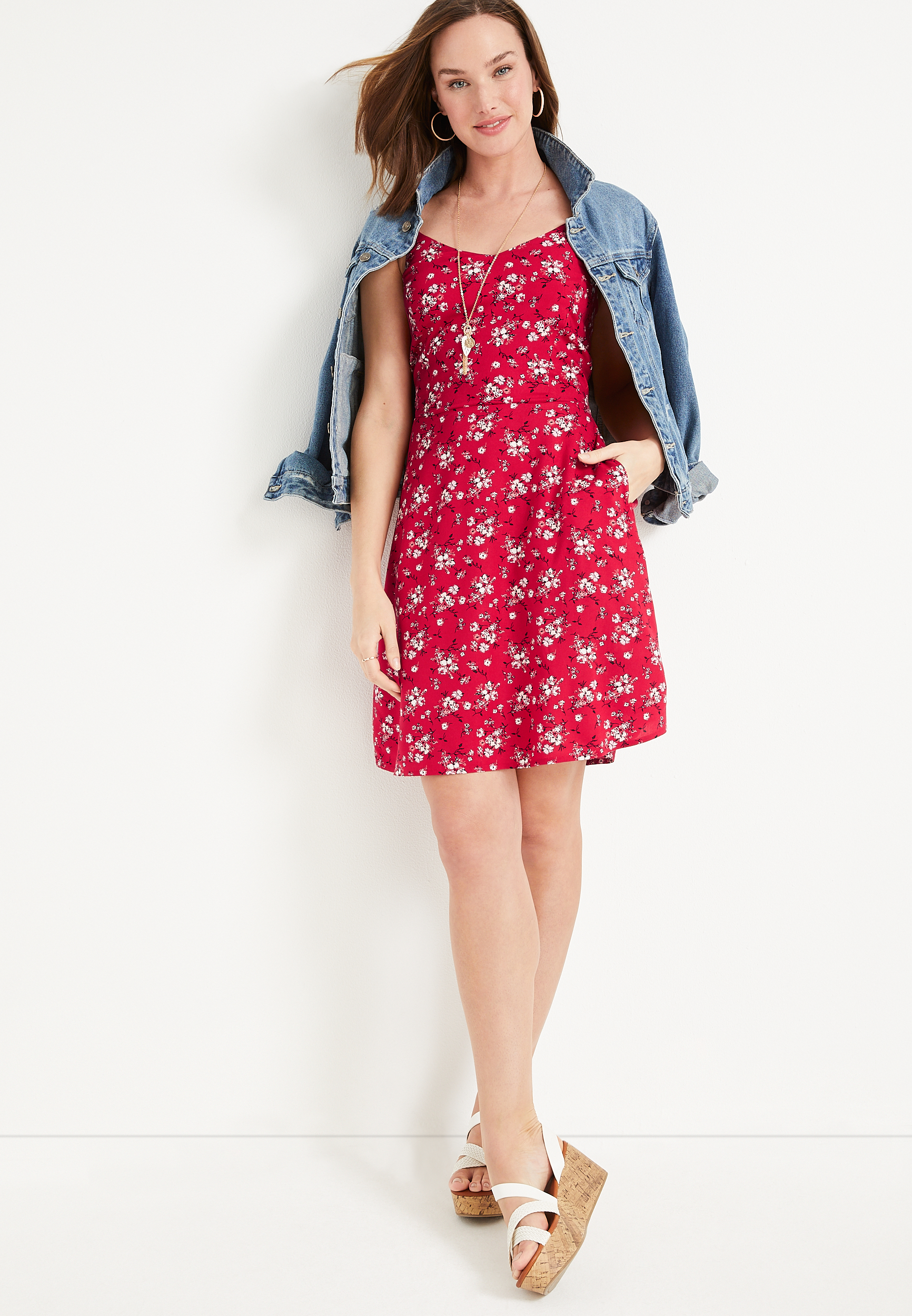 Skater Dress, C4377, large