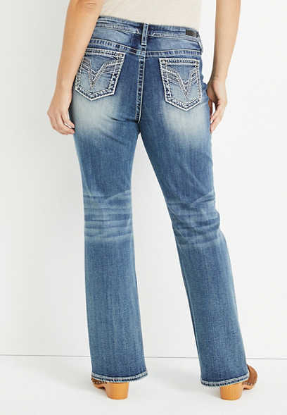 Plus Size Vigoss® Bootcut High Rise Jean