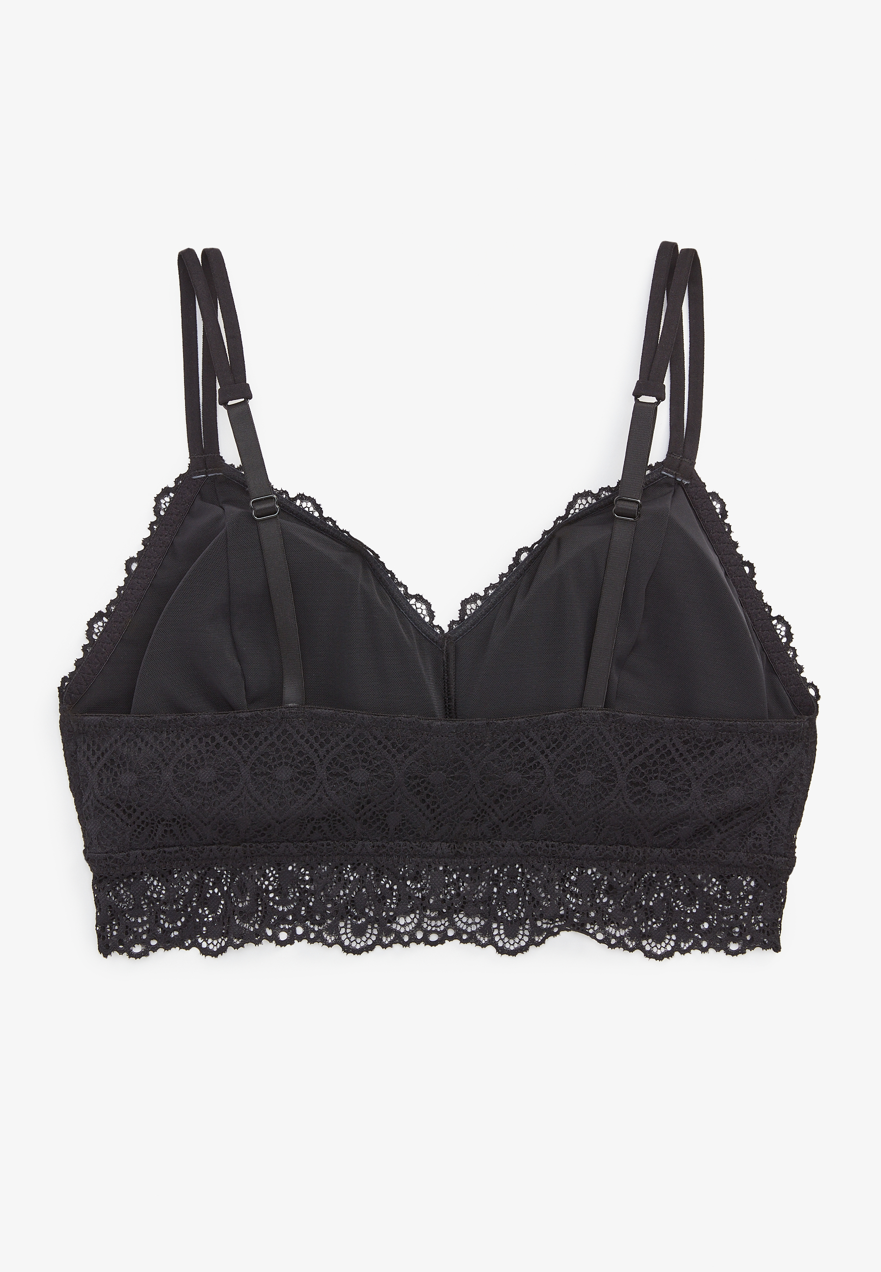 Vintage Lace Simple Strap Bralette, C106, large