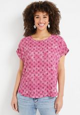 Delton Zipper Back Blouse, C6030, small