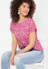 Delton Zipper Back Blouse, C6030, small