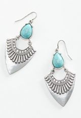 Silver Arrow Sedona Drop Earrings, C431, small