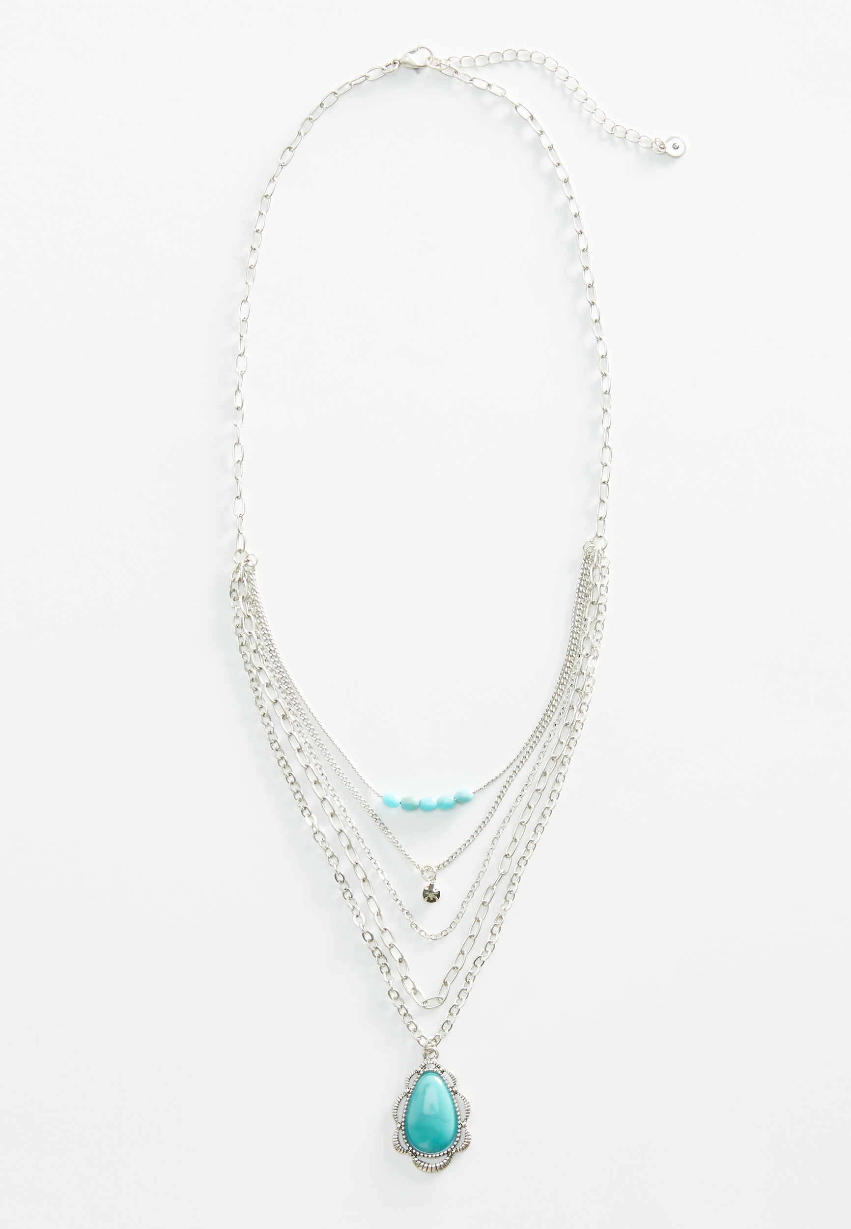 Sedona Turquoise Layered Necklace | maurices