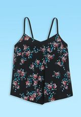 Hanky Hem Tankini Swim Top, C1756, small