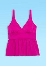 HFS American Beach&trade; Peplum Tankini Top, C2221, small