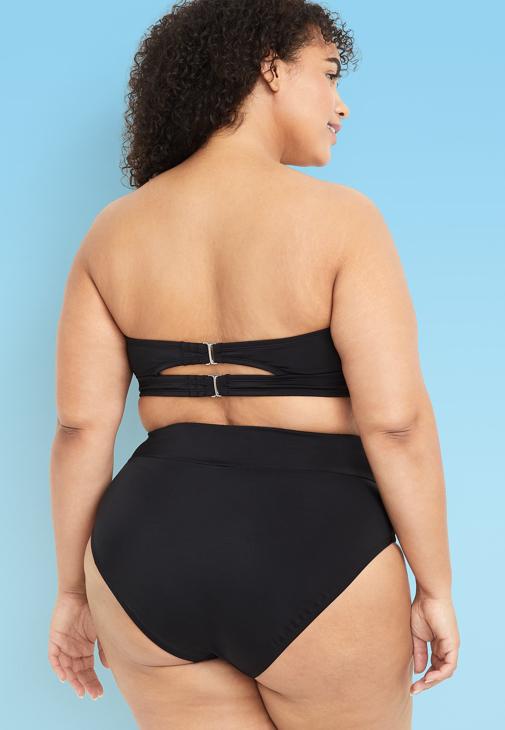 HFS American Beach™ Banded High Waisted Bikini Bottom