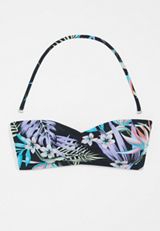 Cinched Front Bandeau Bikini Swim Top, C1756, small
