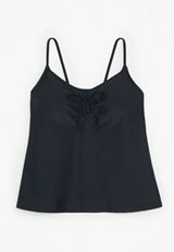 Cinched Front Tankini Swim Top, C106, small