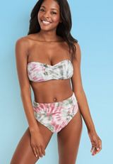 Wide Band High Waist Bikini Bottom, C9653, small