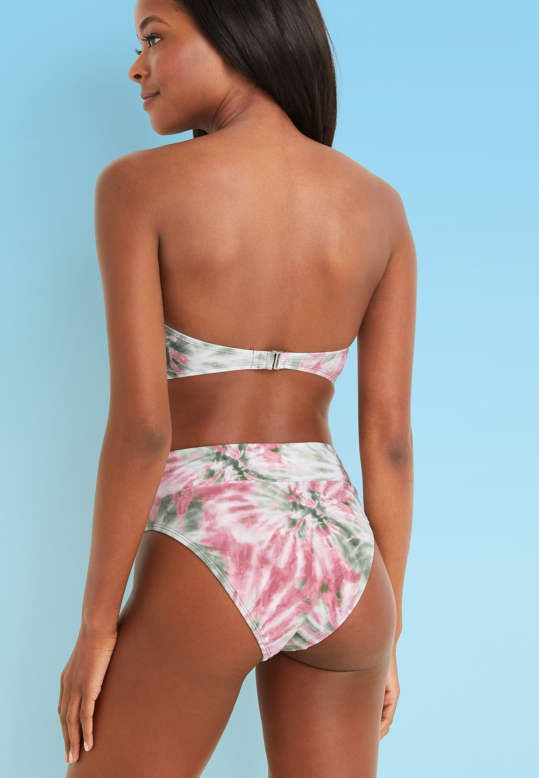 Wide Band High Waist Bikini Bottom, C9653, large