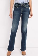 Silver Jeans Co.&reg; Suki Bootcut Curvy Mid Rise Jean, C258, small