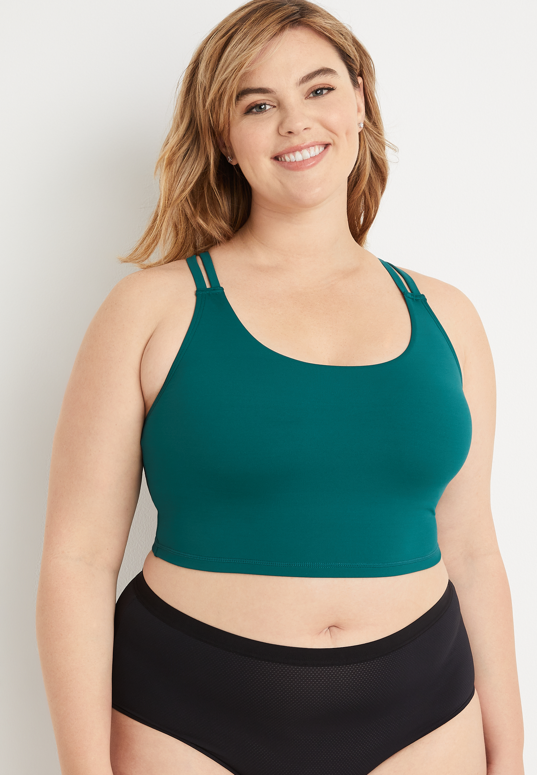 Active Longline Strappy Back Bralette | maurices