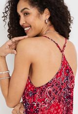 Paisley Halter Midi Dress, C6875, small