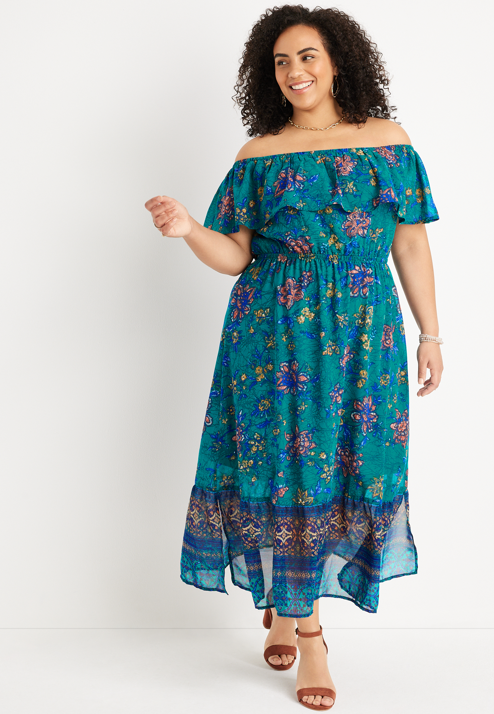 Unbothered Plus Size Maxi Dress