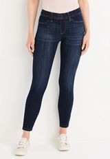 Judy Blue&reg; Skinny Mid Rise Pull On Jean, C258, small