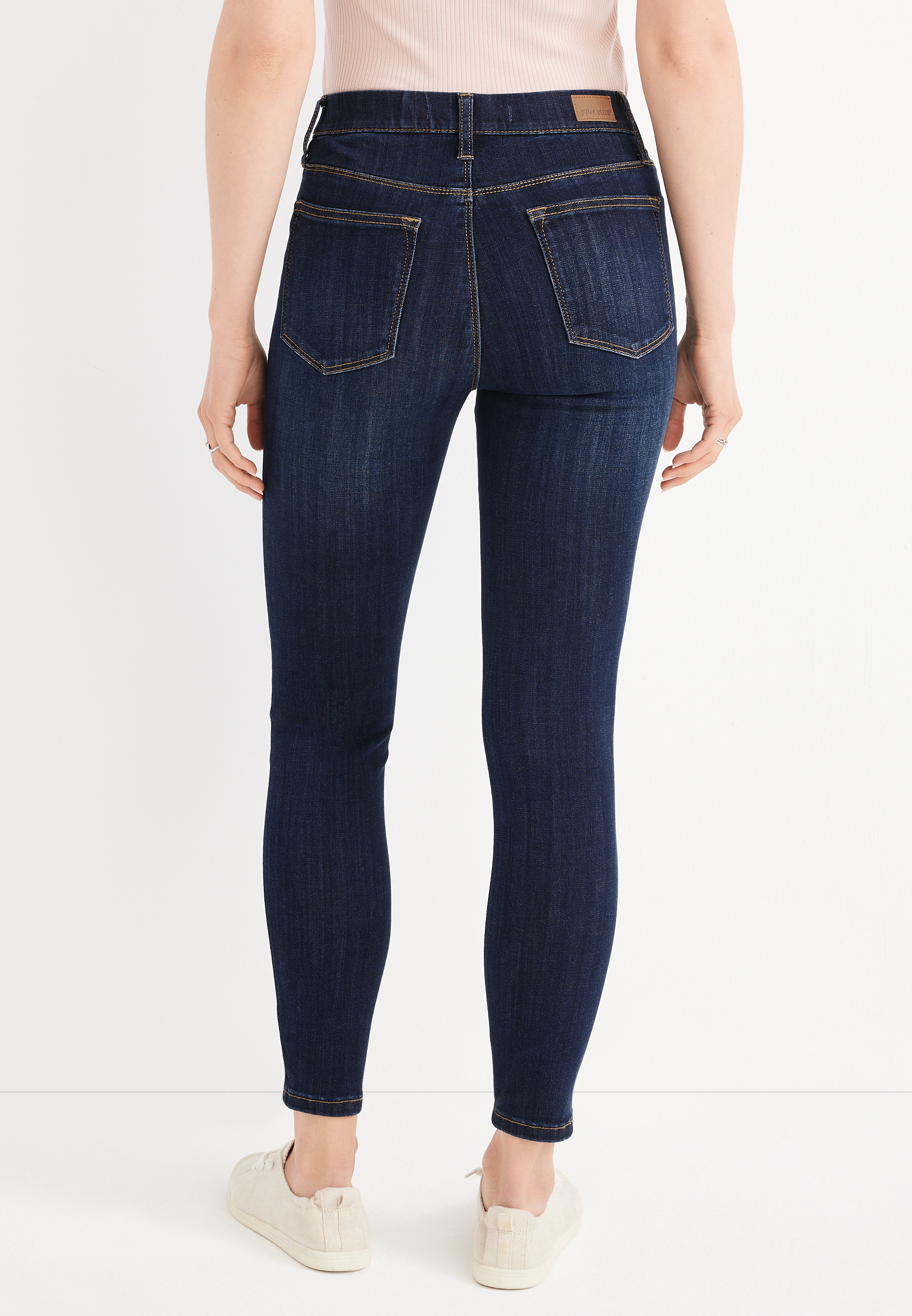Judy Blue&reg; Skinny Mid Rise Pull On Jean, C258, large